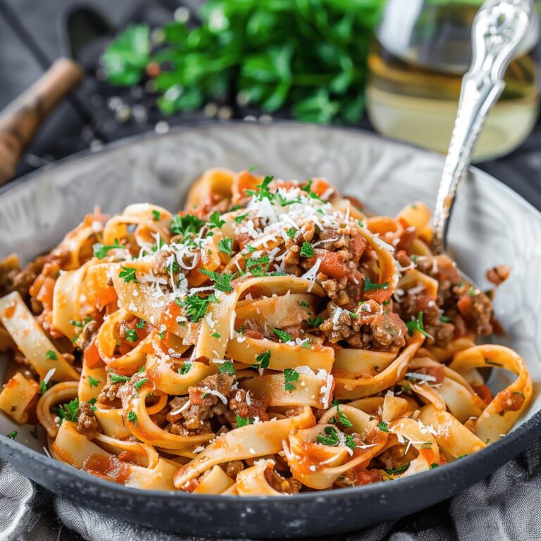 One Pot Beef Ragu Pasta Recipe