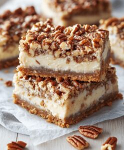 Pecan Pie Cheesecake Bars Recipe