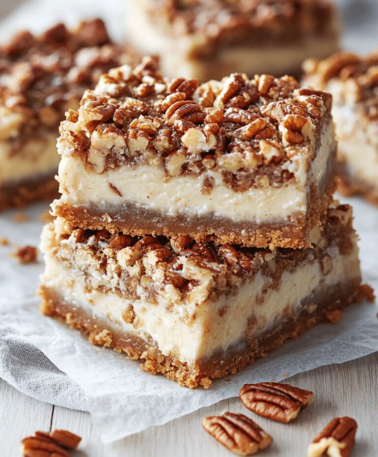 Pecan Pie Cheesecake Bars Recipe