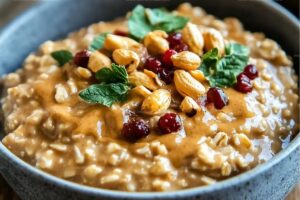 Slow Cooker Peanut Butter Oatmeal Recipe