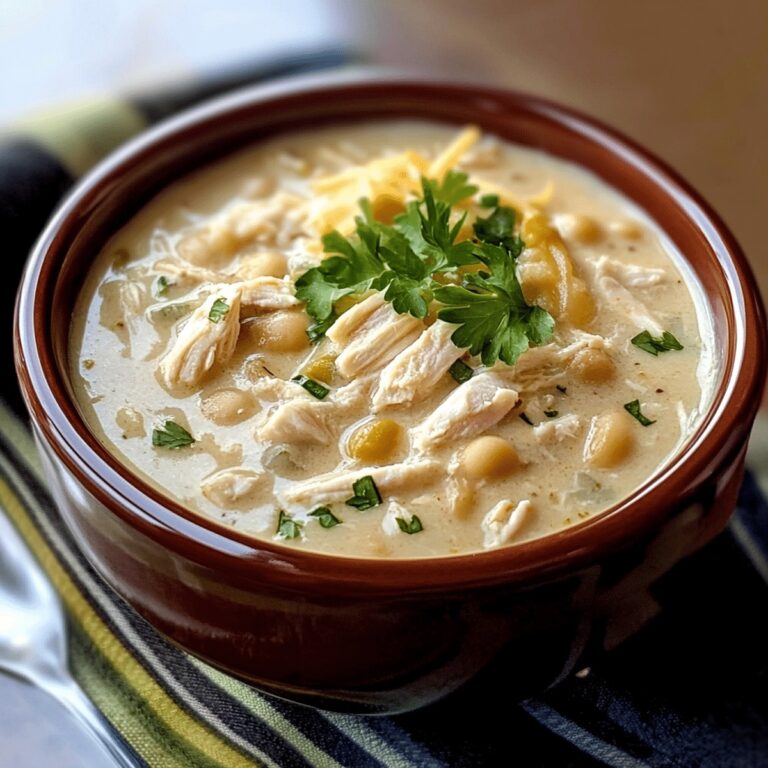 Low-Carb White Chicken Chili Recipe