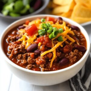 Easy 5 Ingredient Chili Recipe