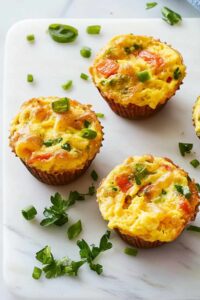 Scrambled Egg Muffin Cups Recipe