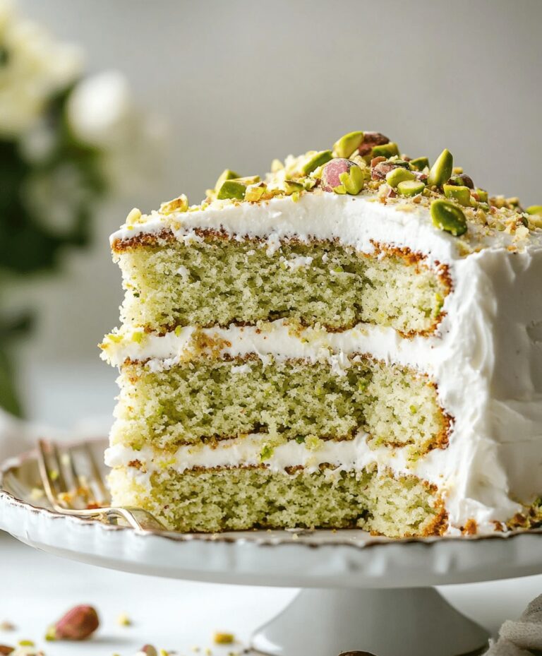 Easy Pistachio Cake Recipe