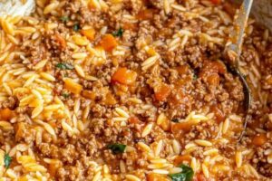 Orzo Bolognese Recipe