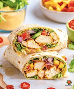 Southwest Chicken Wrap Recipe