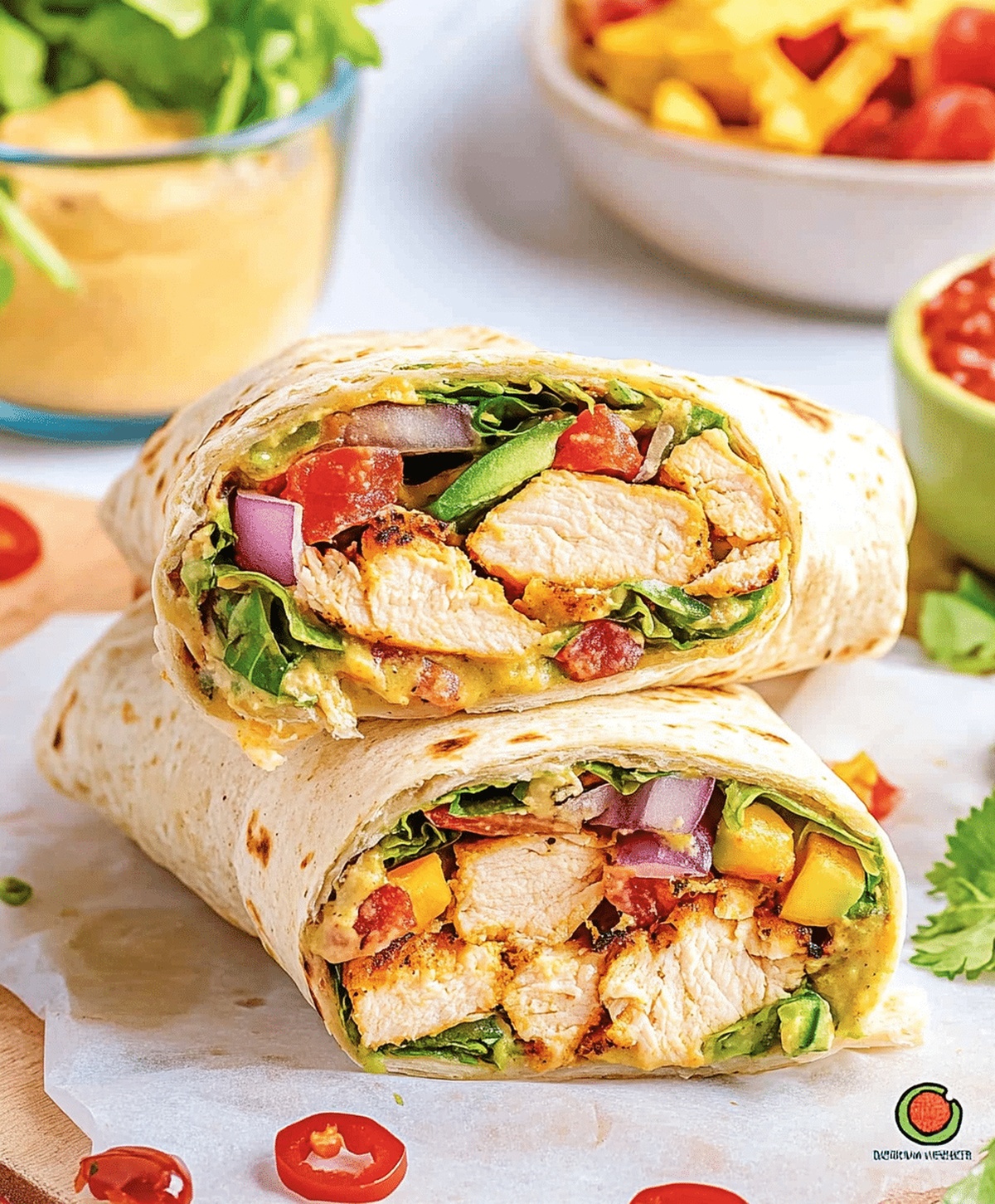 Southwest Chicken Wrap Recipe