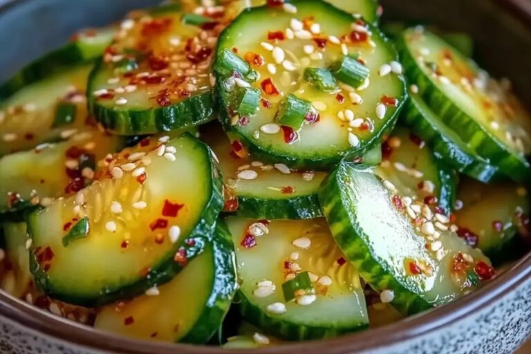 Spicy Korean Cucumber Salad Recipe