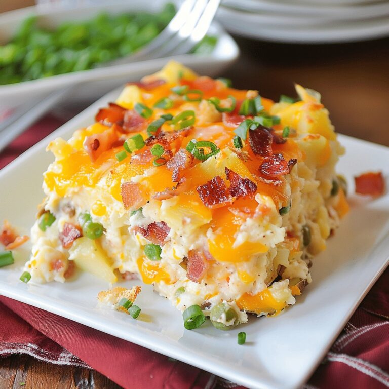 Twice Baked Potato Casserole Recipe