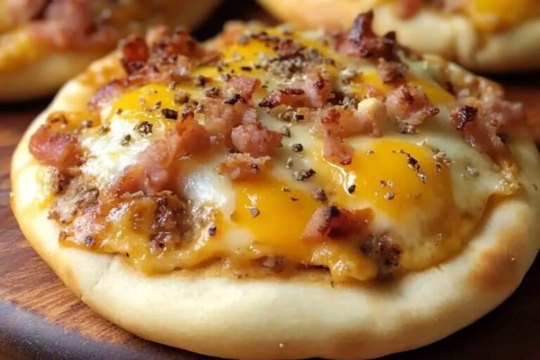 English Muffin Breakfast Pizza Recipe