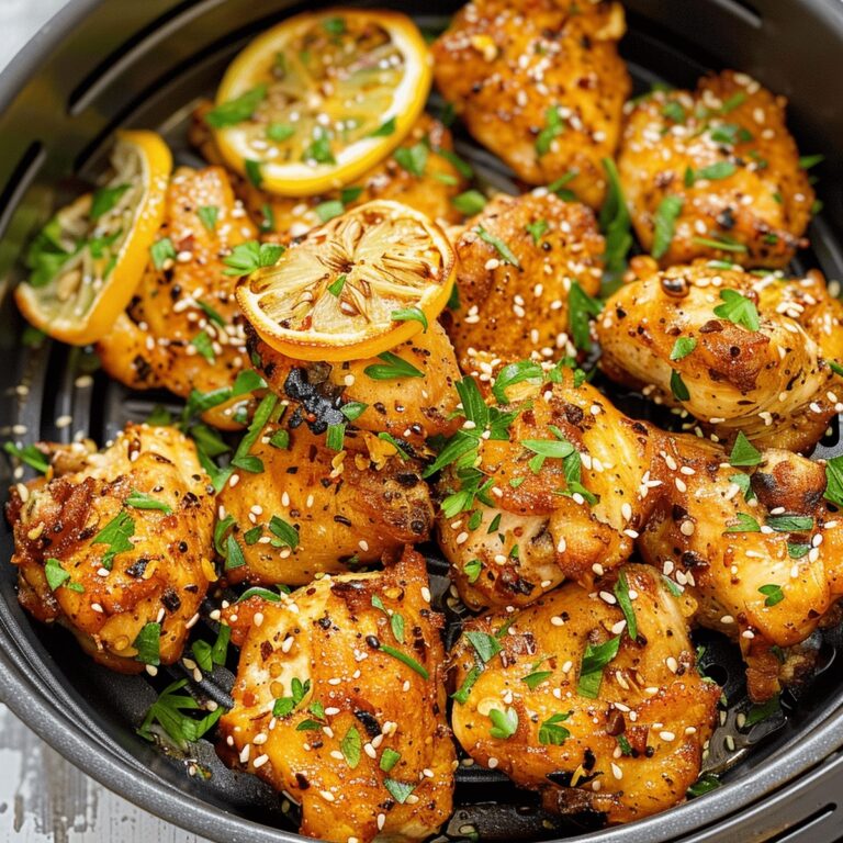 Air Fryer Lemon Chicken Recipe