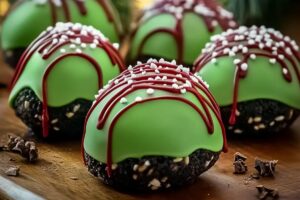 Grinch Oreo Balls Recipe