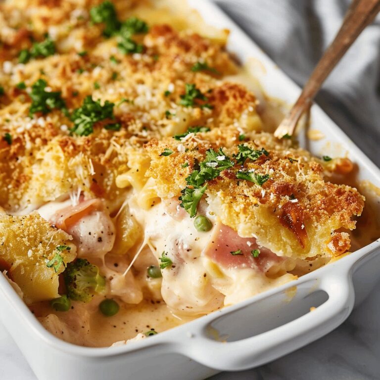 Chicken Cordon Bleu Casserole Recipe