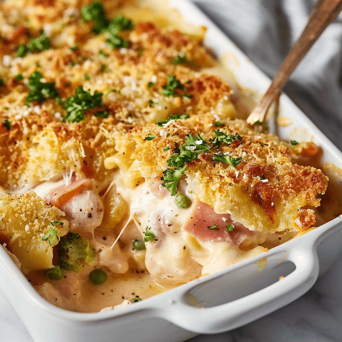 Chicken Cordon Bleu Casserole Recipe