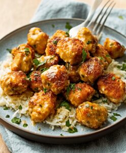 15-Minute Garlic Butter Chicken Bites One-Pan Recipe