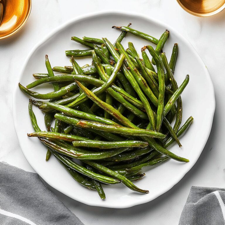 Roasted Green Beans Recipe