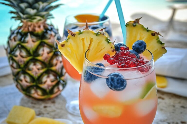 Titos Blueberry Cucumber Martini Recipe