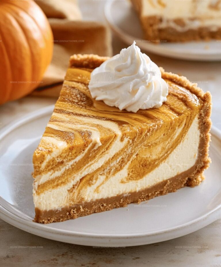 Pumpkin Swirl Cheesecake Recipe
