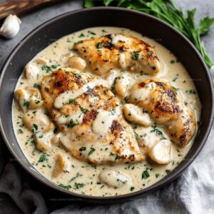 Creamy Garlic Chicken Recipe