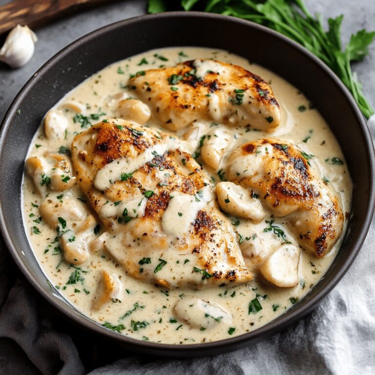 Creamy Garlic Chicken Recipe