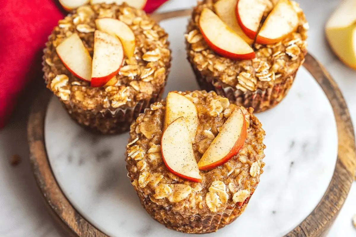 Apple Cinnamon Oatmeal Cups Recipe