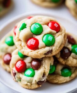 Christmas M&m Cookies Recipe