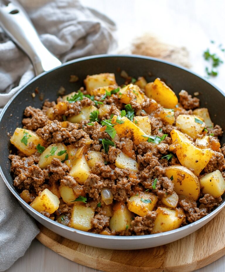 Ground Beef and Potatoes Recipe