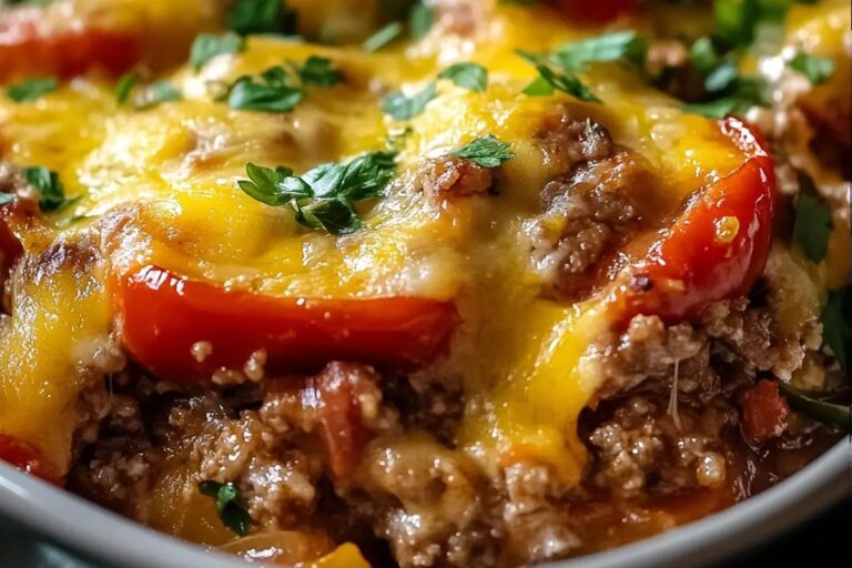 Easy Stuffed Pepper Casserole Recipe