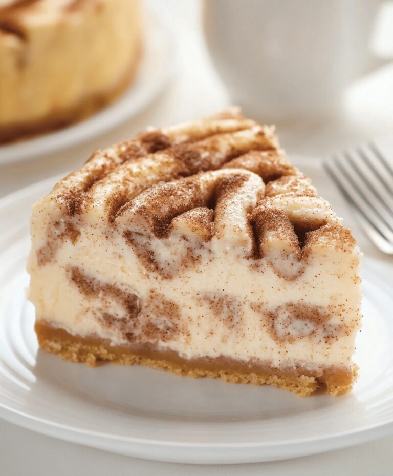 Cinnamon Roll Cheesecake Recipe