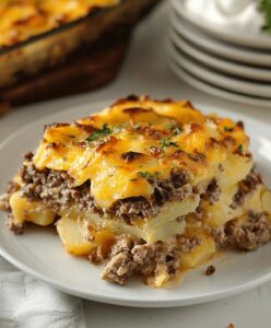 Hamburger And Potato Casserole Recipe