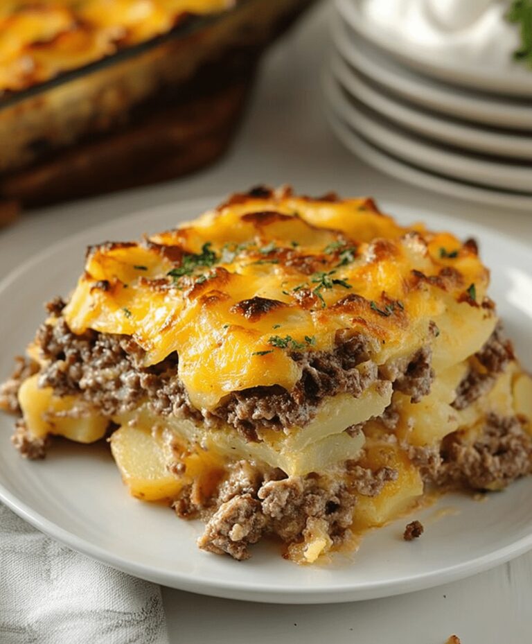 Hamburger And Potato Casserole Recipe