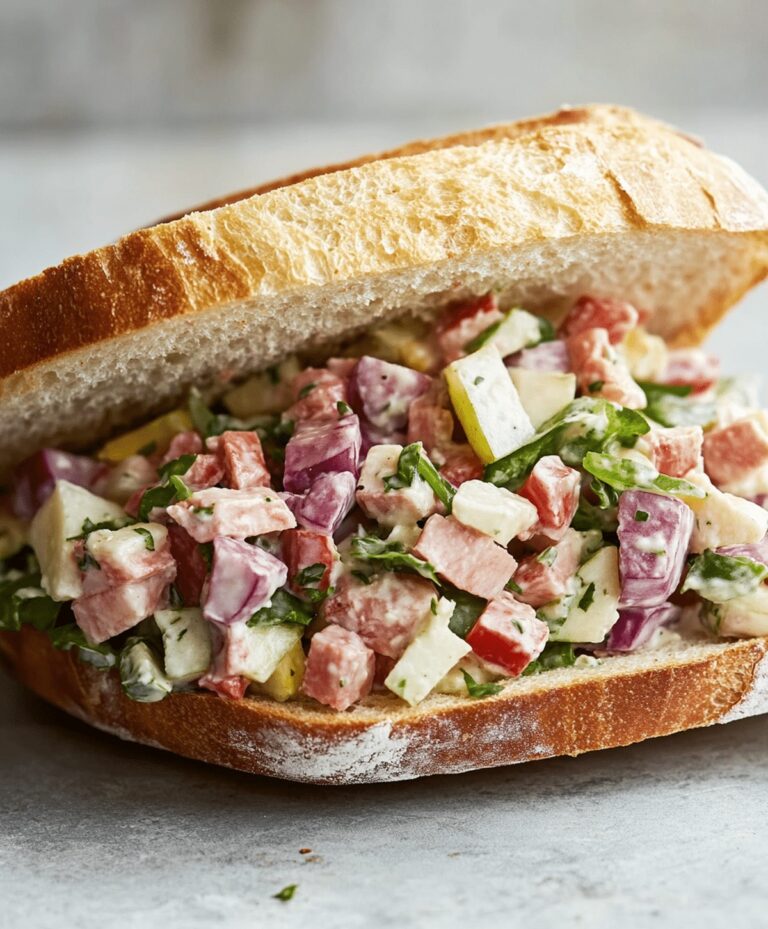 Italian Chopped Salad Sandwich Recipe
