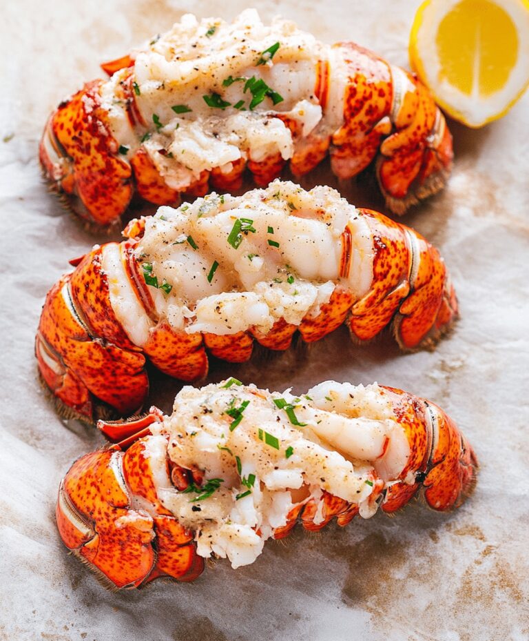 Garlic Butter Lobster Tails Recipe