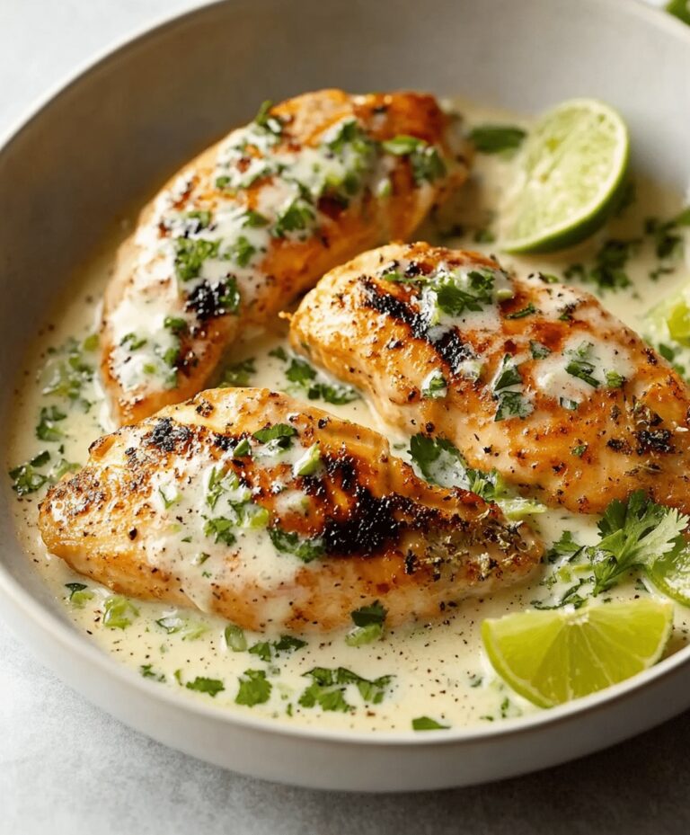 Creamy Coconut Lime Chicken Recipe
