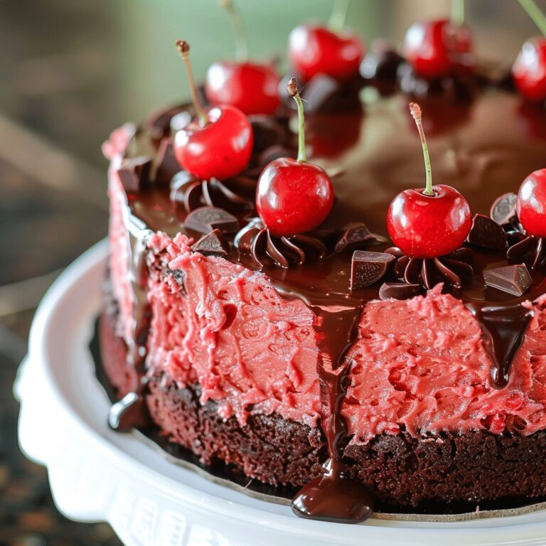 Chocolate Cherry Cake Recipe