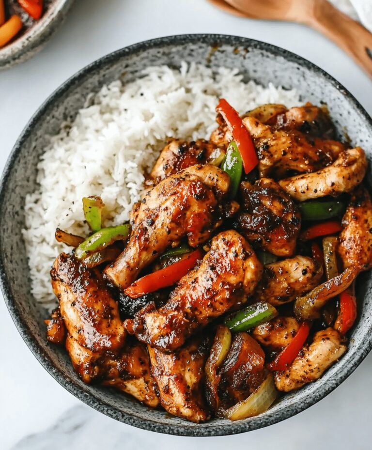 Black Pepper Chicken Recipe