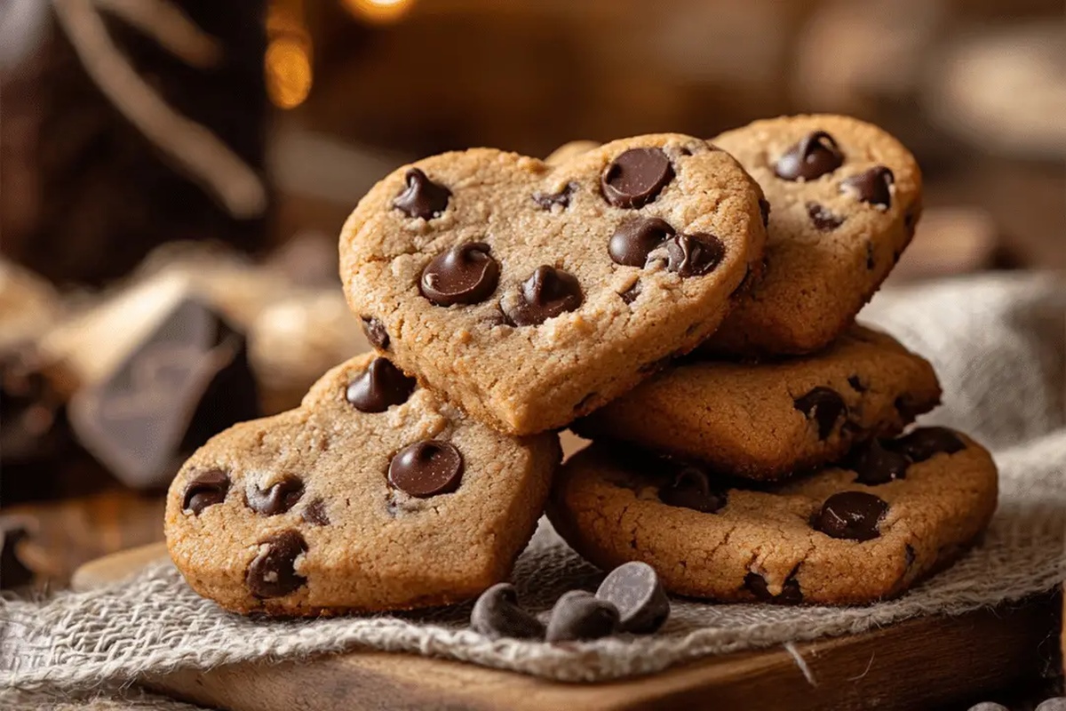 Timeless Heart-Shaped Chocolate Chip Cookies Recipe