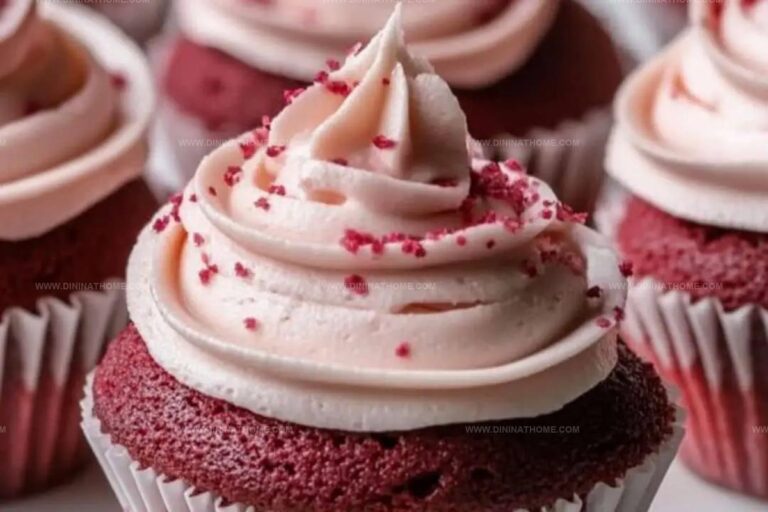 Pink Velvet Cupcakes Recipe