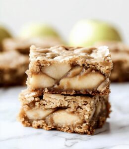Brown Butter Apple Blondies Recipe