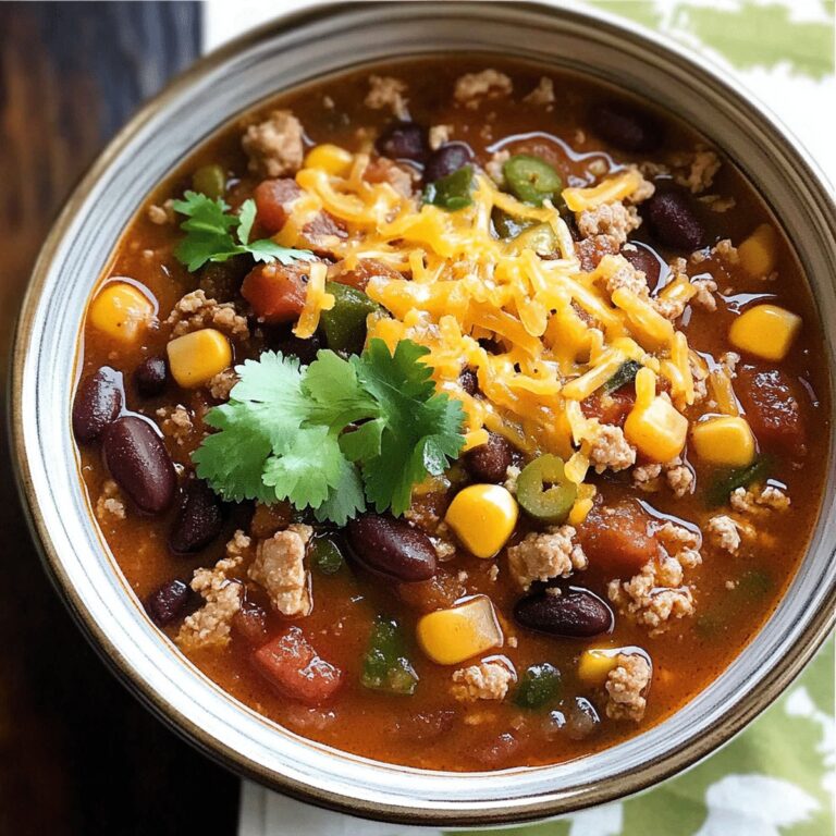 Slow Cooker Turkey Chili Recipe