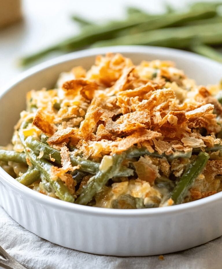 The Best Green Bean Casserole Recipe
