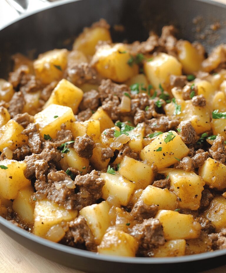 Beef And Potatoes Skillet Recipe