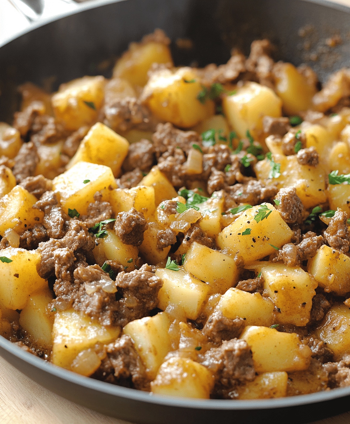Beef And Potatoes Skillet Recipe