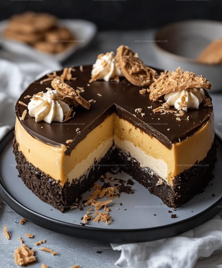 No Bake Nanaimo Bar Cheesecake Recipe