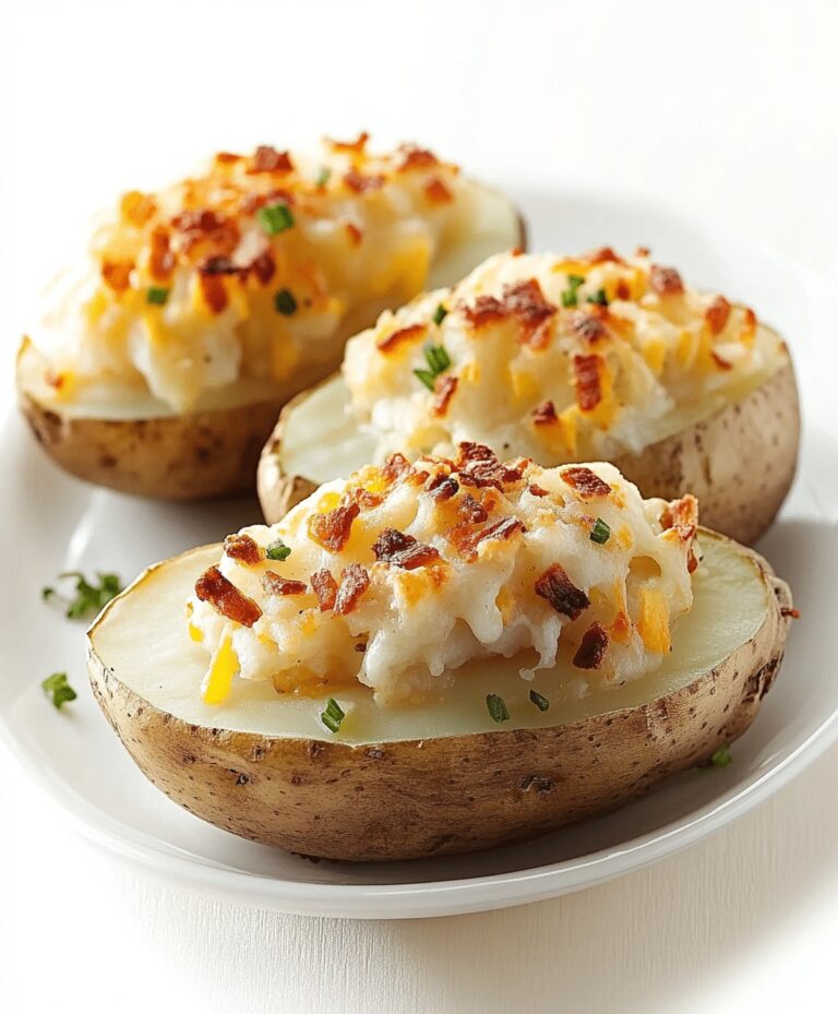 Twice Baked Potatoes Recipe