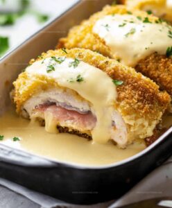 Creamy Chicken Cordon Bleu Recipe