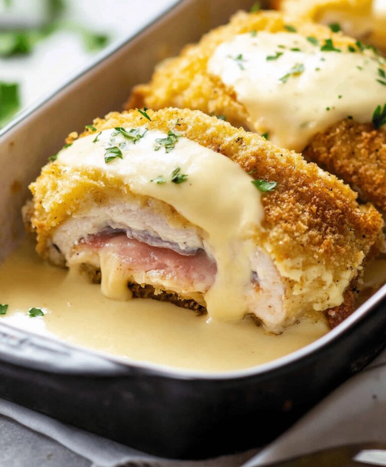 Creamy Chicken Cordon Bleu Recipe