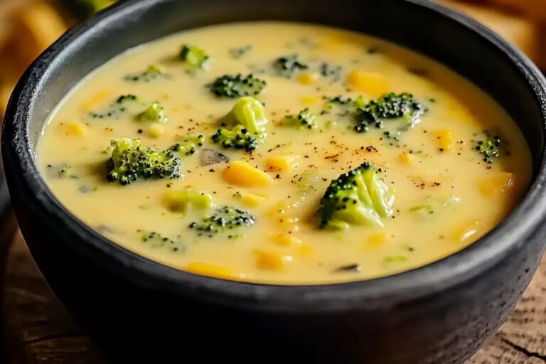 Cheddar Broccoli Soup Recipe