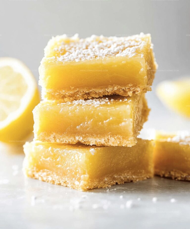 Lemon Bars with Shortbread Crust Recipe
