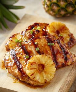Baked Pineapple BBQ Chicken Breast Recipe